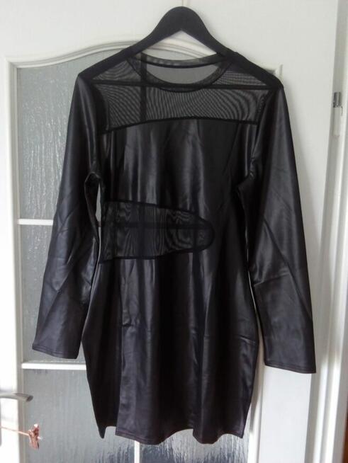 Sukienka z prześwitami, XL