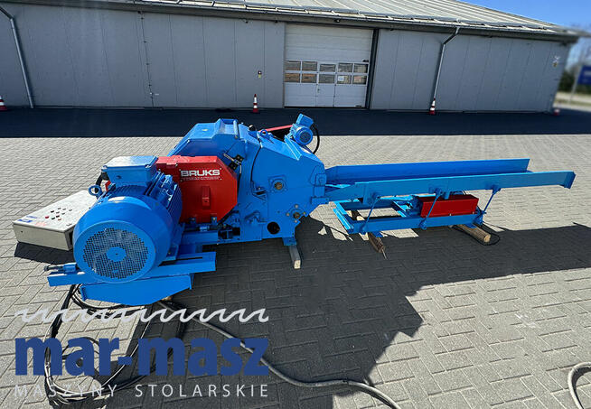 Rębak bębnowy z walcami wciągającymi BRUKS 55 * Mar- Masz