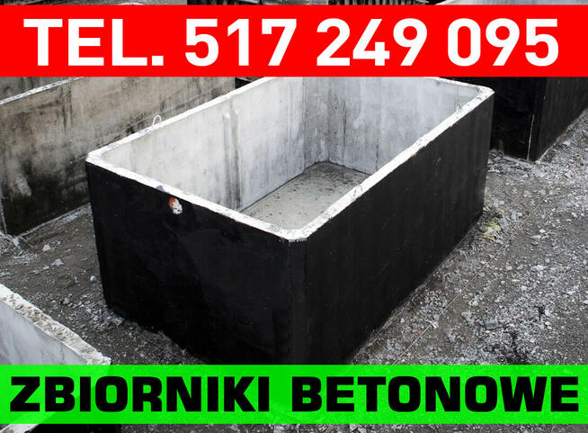 szamba ,szambo, zbiorniki betonowe