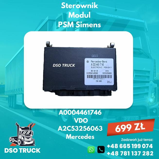 A0004461746 PSM Simens VDO Sterownik Modul Mercedes ACTROS