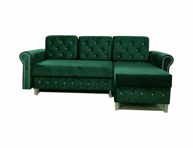 Narożnik funkcja spania Rogówka pojemnik na pościel rozkłada