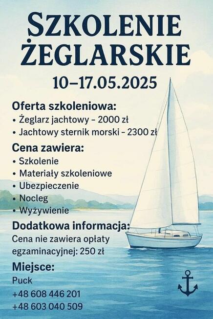 Szkolenie Żeglarskiw