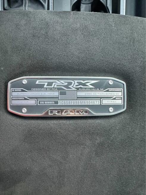 Ram 1500 TRX HEMI V8