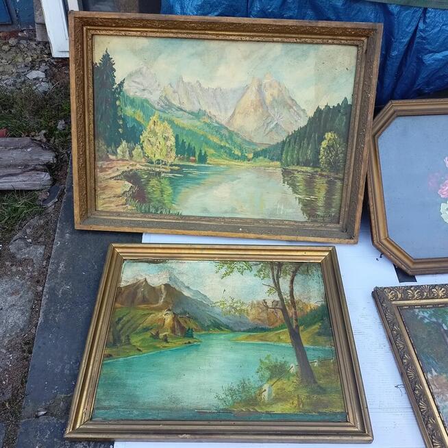 Drewniane Ramy Obrazów, Stare Ramy, Ramki