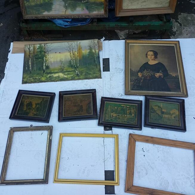 Drewniane Ramy Obrazów, Stare Ramy, Ramki