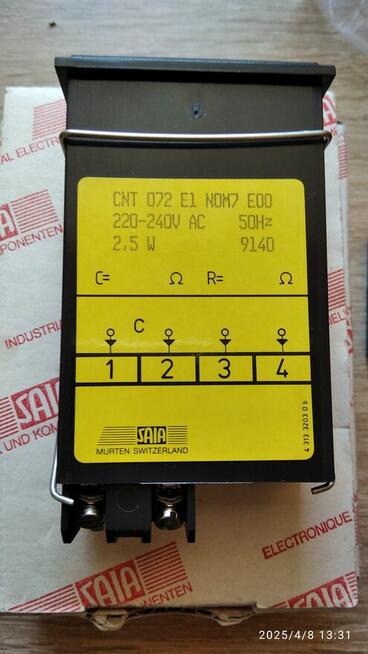 Licznik Czasu pracy Szwajcarskiej Firmy SAIA