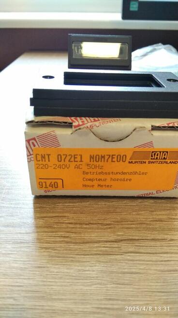 Licznik Czasu pracy Szwajcarskiej Firmy SAIA