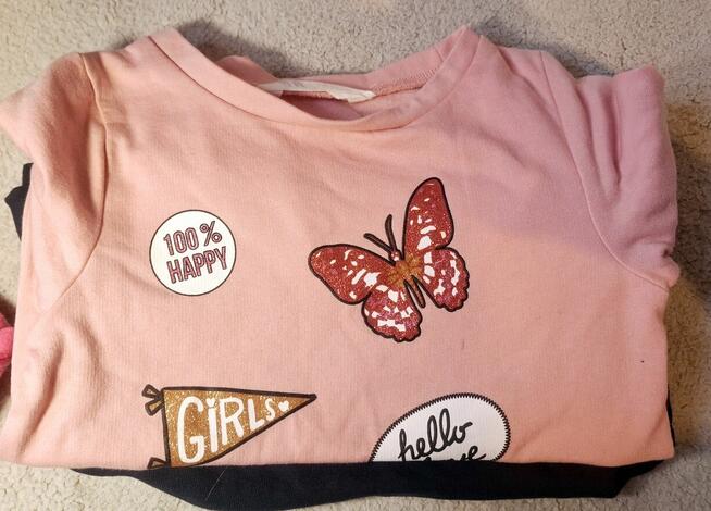 Zestaw bluz dziecięcych 7sztuk