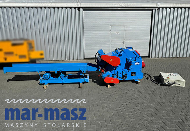 Rębak bębnowy z walcami wciągającymi BRUKS 55 * Mar- Masz