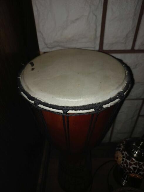 Bębenek drewniany