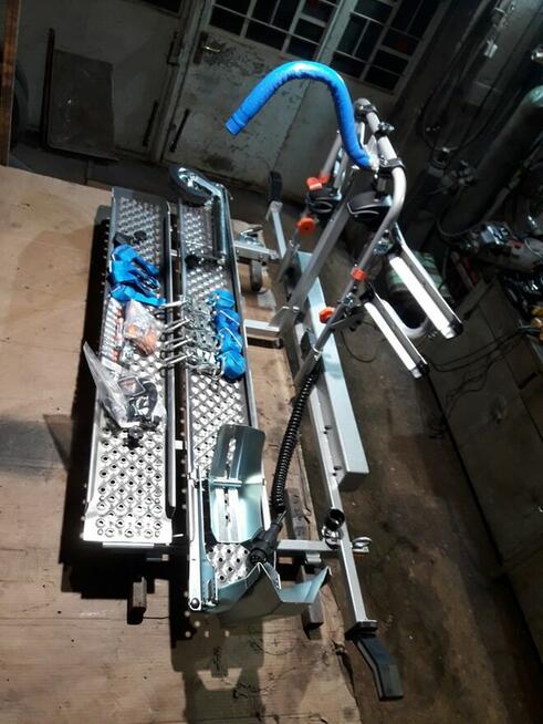 Platforma bagażnik motocyklowa na kamper vana lub kampera