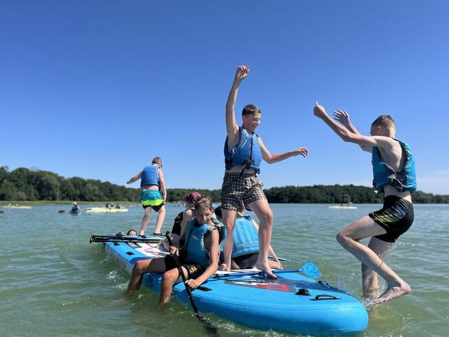 OBÓZ WODNE WAKACJE 8-12 lat CZAPLINEK OD 23 SIERPNIA 2025