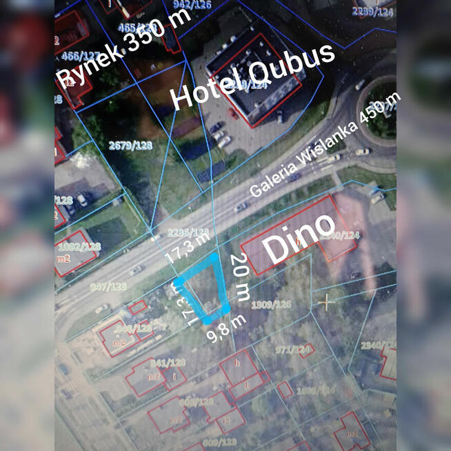 Wynajmę działkę Żory Śródmieście