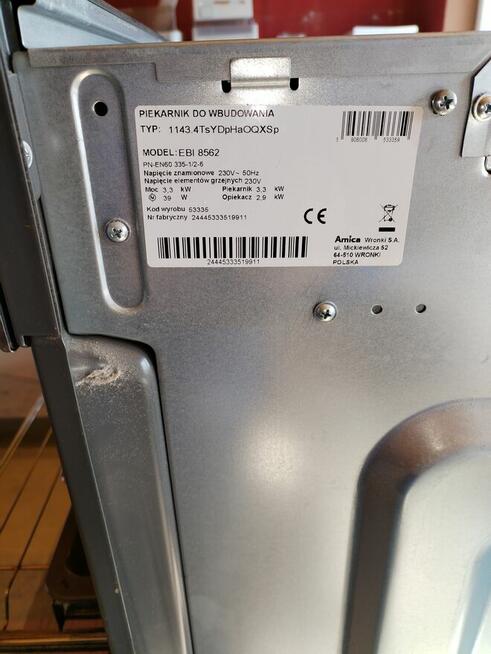 Piekarnik do zabudowy