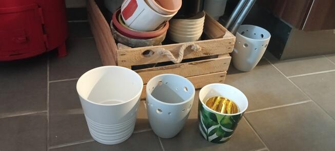 Wyprzedaż 50% osłonek doniczkowych plastikowe i ceramiczne