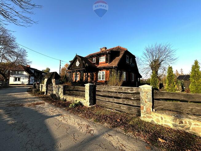 Dom drewniany przy Marinie