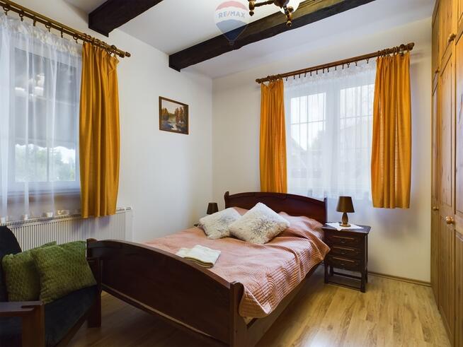 Dom drewniany przy Marinie