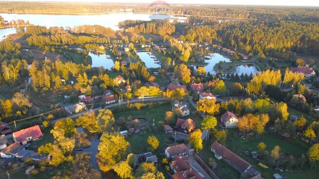 Dom drewniany przy Marinie