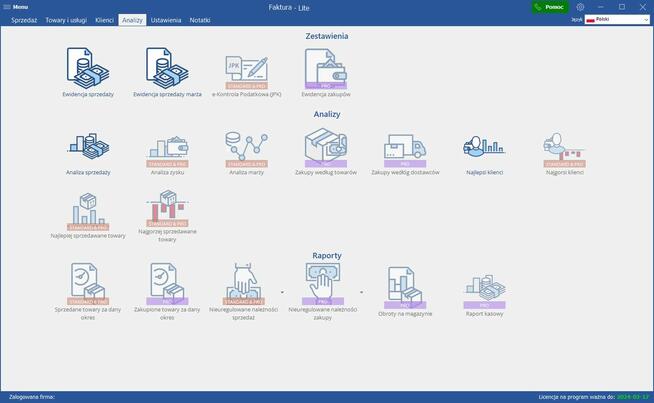 Faktura Lite - wystawiaj faktury bez problemu