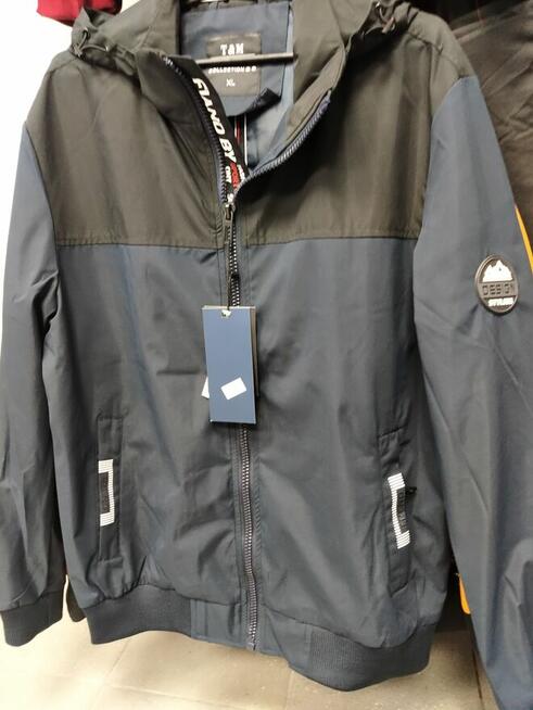 Kurtki męskie typu wiatrówka