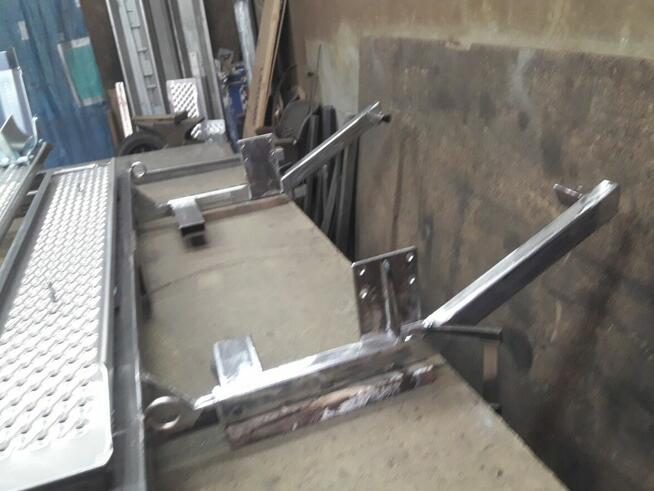 Platforma bagażnik motocyklowa na kamper vana lub kampera