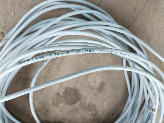 Kabel UTP (U/UTP) kat 6 LSOH 15m Nowy Krakow