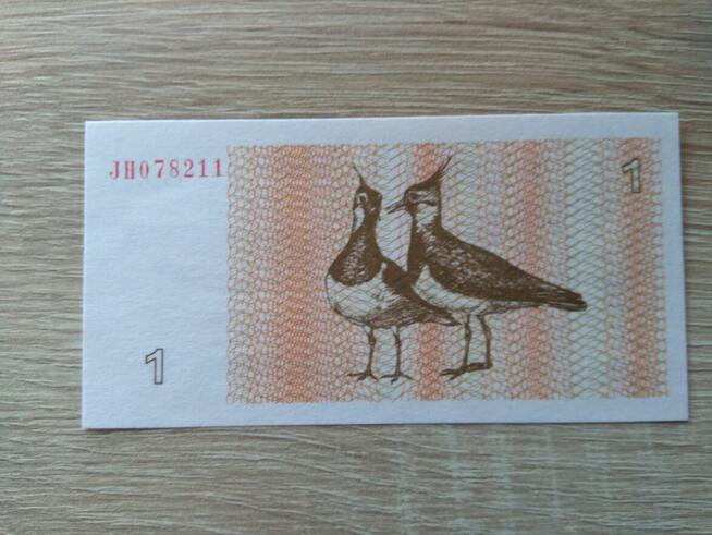 Banknot 1 talon Litwa