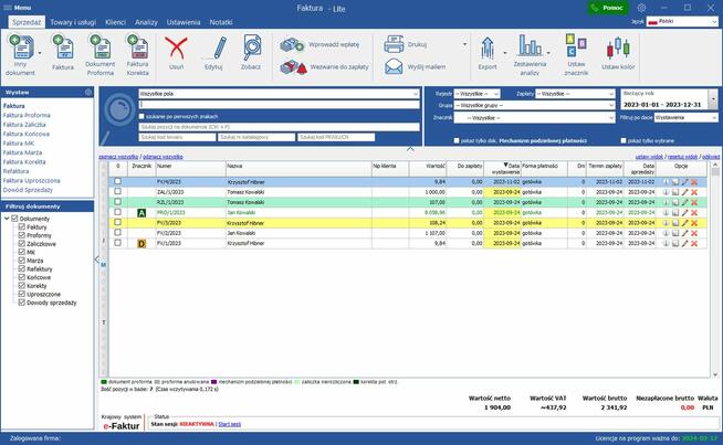 Faktura Lite - wystawiaj faktury bez problemu