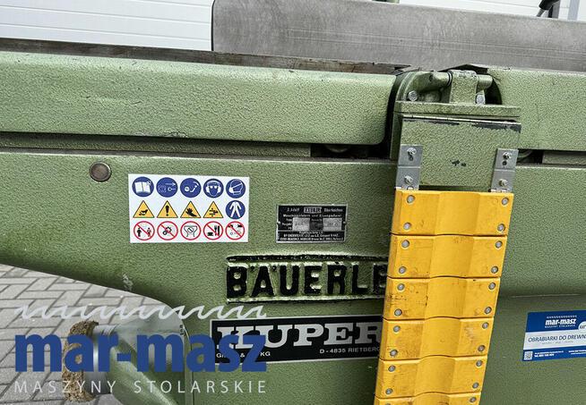 Wyrówniarka strugarka heblarka BAUERLE typ A951 * Mar - Masz