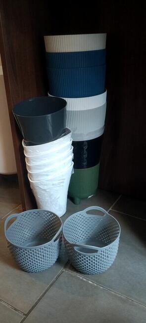 Wyprzedaż 50% osłonek doniczkowych plastikowe i ceramiczne