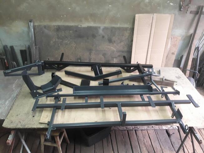 Platforma bagażnik motocyklowa na kamper vana lub kampera