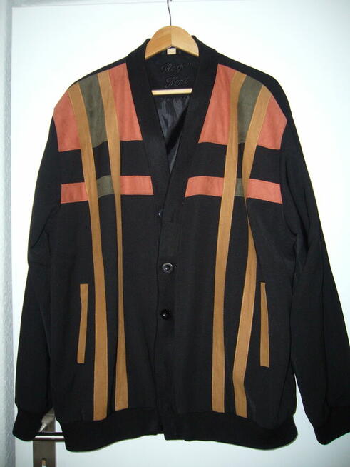 Sweter ze wstawkami welurowymi sprzedam