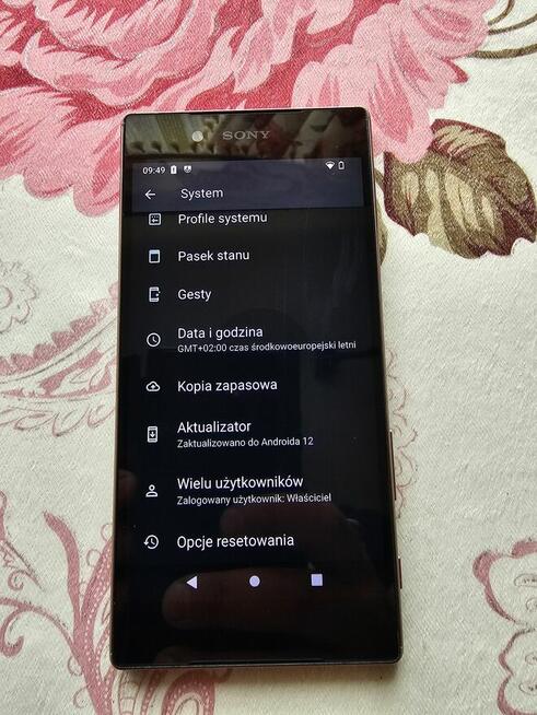 Sony Xperia Z5 E6653 Miedziany 3/32GB Android 12 Jak nowy
