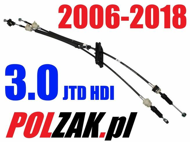 2 Linki Zmiany Biegów Fiat Ducato Jumper Boxer 3.0 2006-2018