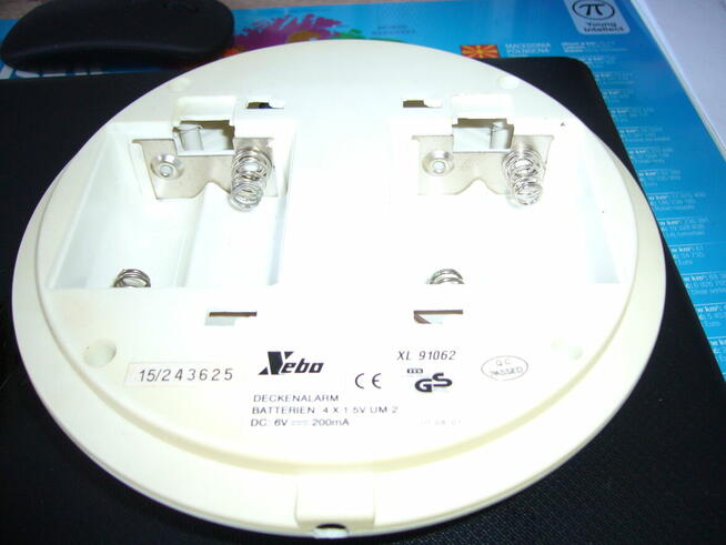 Alarm sufitowy na baterie sprzedam