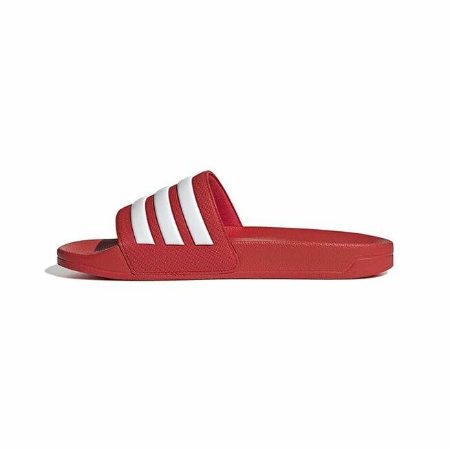 39 ADIDAS ADILETTE SHOWER KLAPKI BASEN PLAŻA CZERWONE 24,5cm