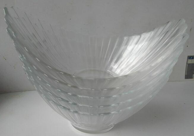 Salaterka Miseczka szklana łódka ARC ARCOROC FRANCE 6 szt.