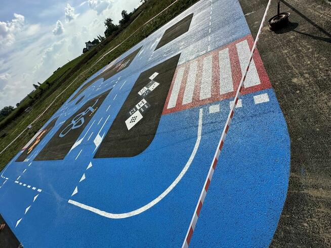 BIG3 20x30 m - Stacjonarne miasteczko rowerowe cena projekt