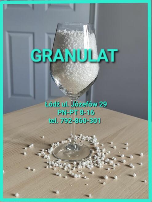 Granulat styropianowy regranulat styropianu styrobeton ŁÓDŹ
