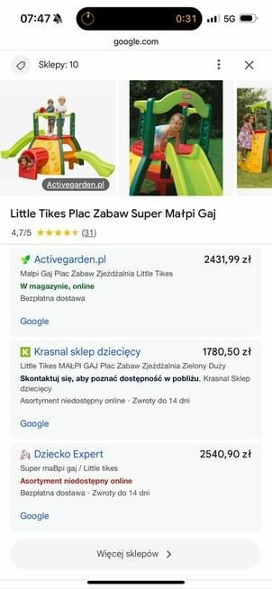 Sprzedam zjeżdżalnie