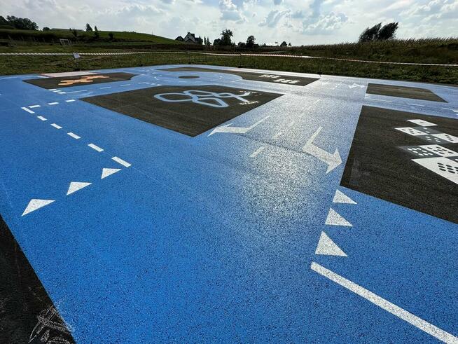 BIG3 20x30 m - Stacjonarne miasteczko rowerowe cena projekt