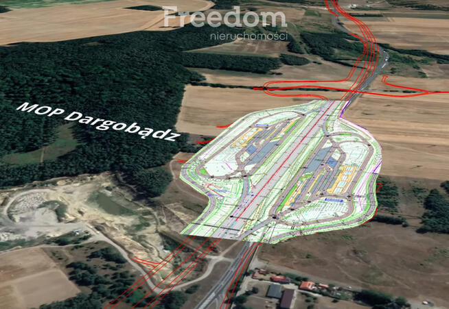 Działka inwestycyjna Wolin Dargobądz