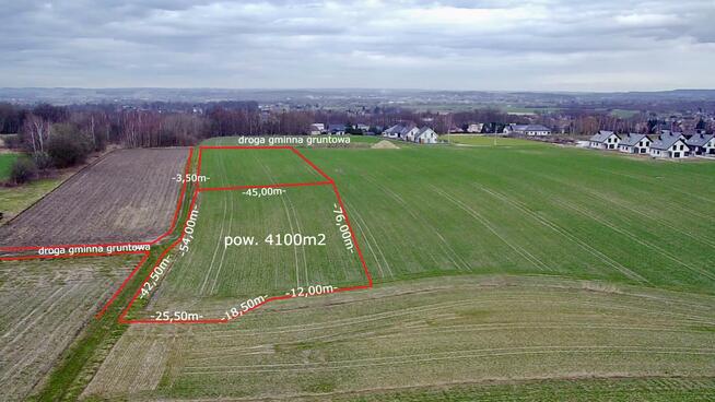 Działka usługowa Facimiech gm. Skawina