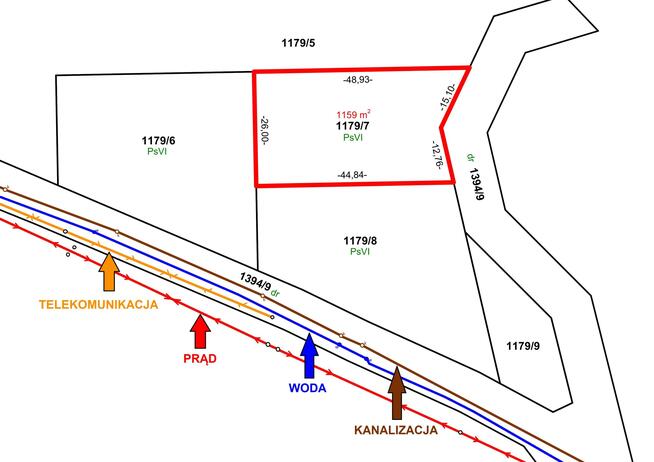 Działka Płazów gm. Narol