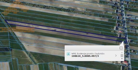 Działka rolno-budowlana Grodzisko gm. Rzgów