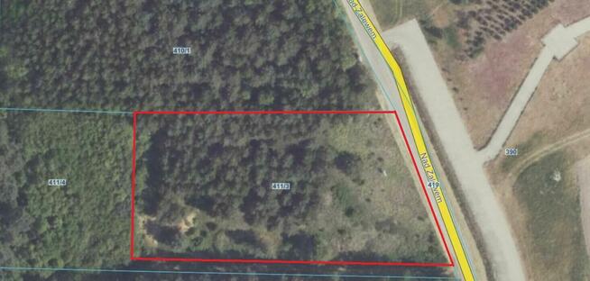 Działka budowlana Dąbcze gm. Rydzyna, Przy Zalewie