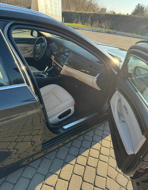 BMW Seria 5 520d xDrive Luxury Line, Polski salon, Bezwypadk