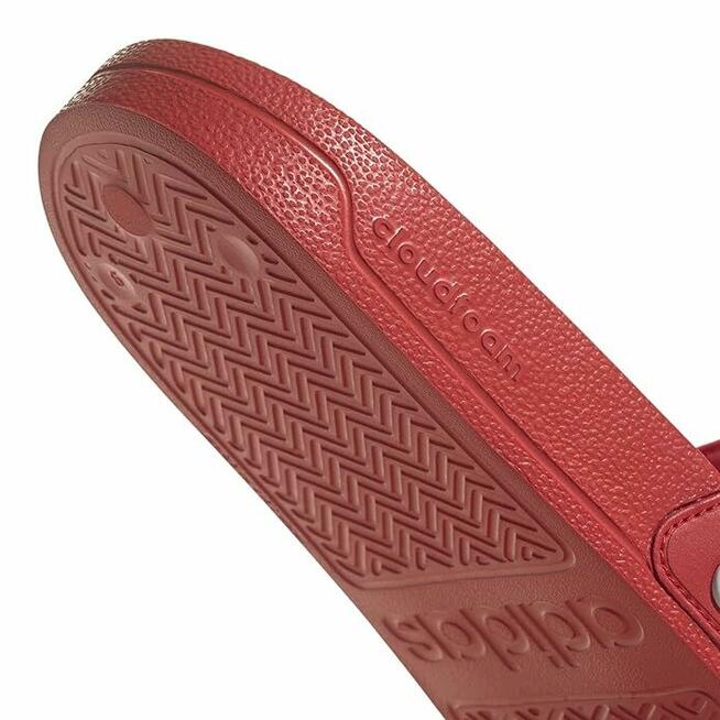39 ADIDAS ADILETTE SHOWER KLAPKI BASEN PLAŻA CZERWONE 24,5cm