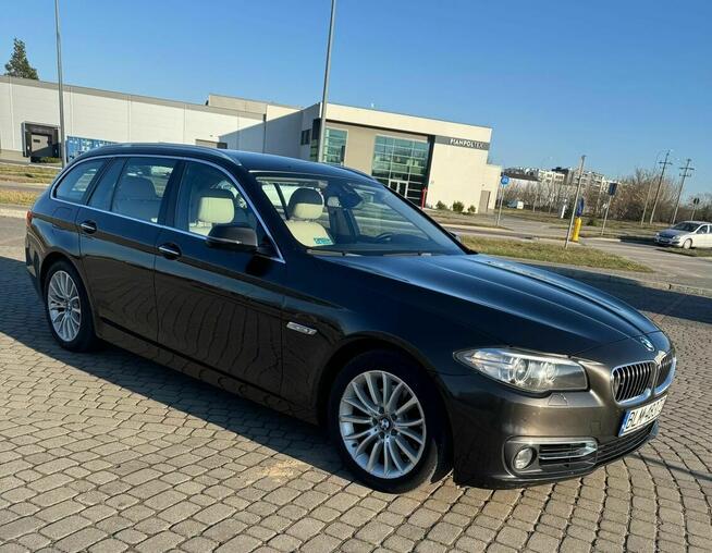 BMW Seria 5 520d xDrive Luxury Line, Polski salon, Bezwypadk