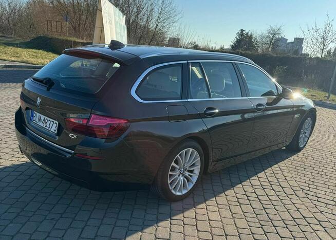 BMW Seria 5 520d xDrive Luxury Line, Polski salon, Bezwypadk